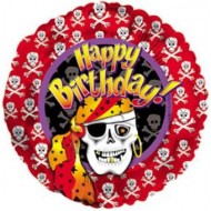 Pirate Happy Birthday Balloon